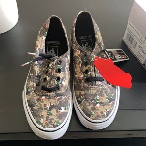 Vans Nintendo duck hunter lace ups women’s 7